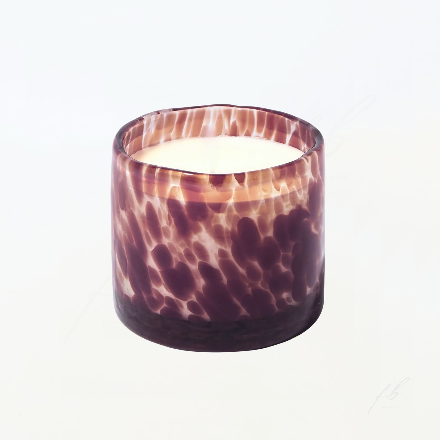Deep Plum Candle, 15 Oz - The First Burn Candle Co.