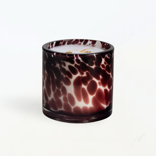 Deep Plum Candle, 15 Oz - The First Burn