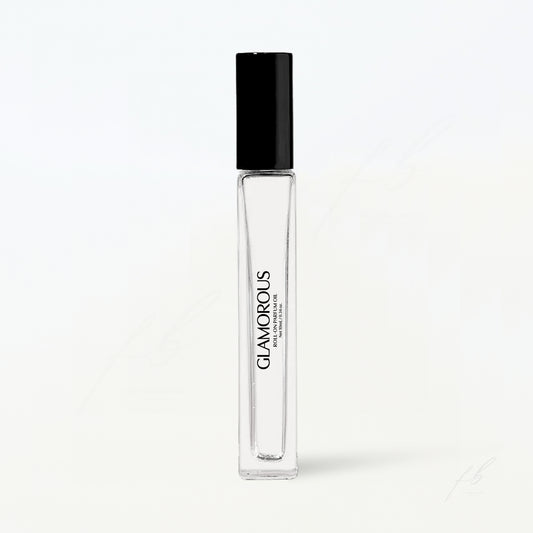 Roll-On Parfum Oil 10mL Bottle, Glamorous by The First Burn Fine Fragance Co.