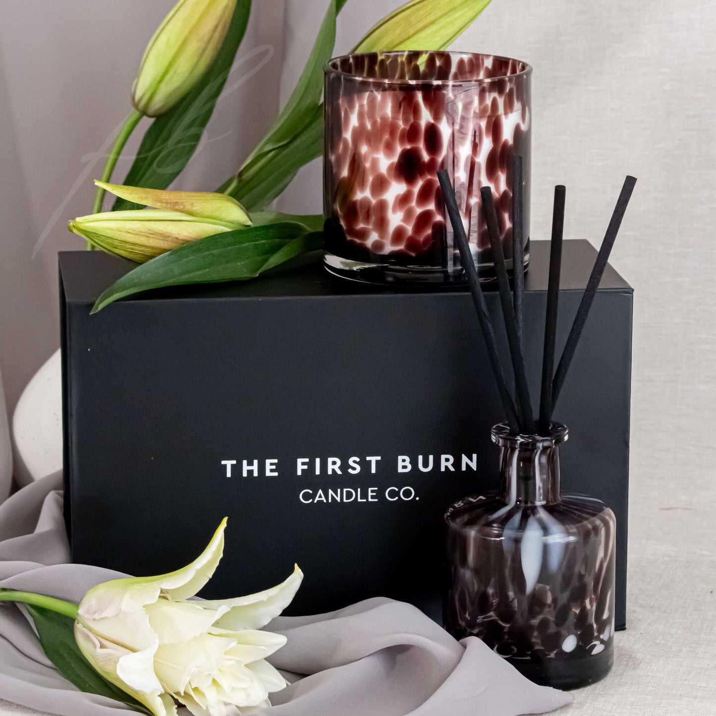 Valentine's Day Deep Plum Gift Box