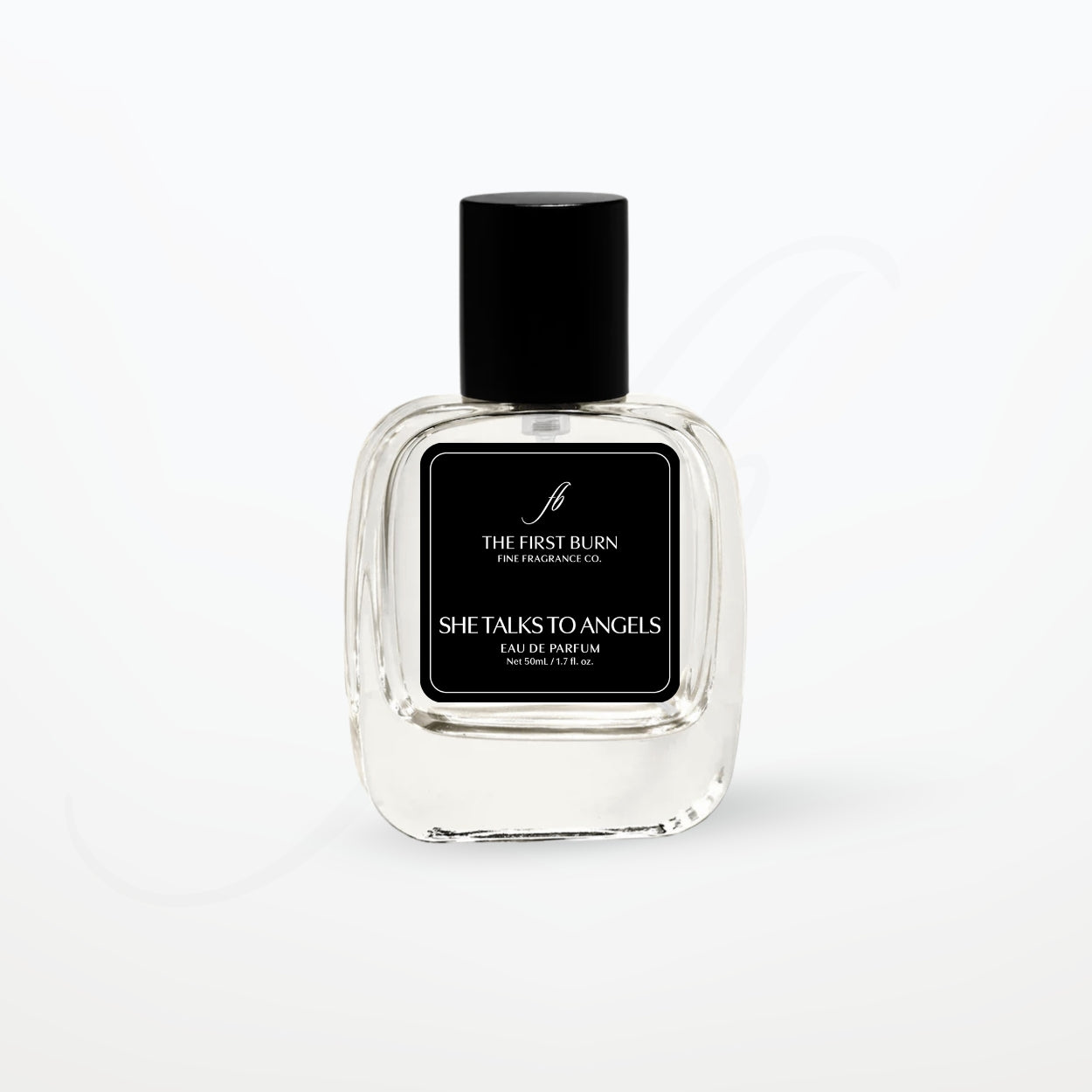 50mL Parfum Bottle, She Talks to Angels by The First Burn Fine Fragrance Co.