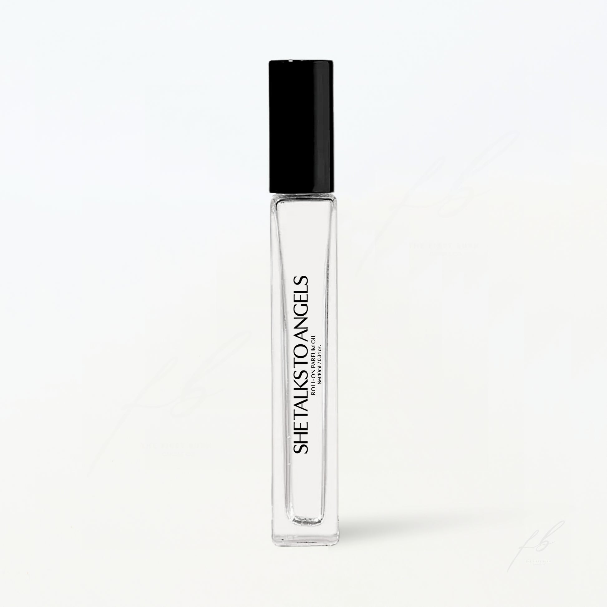 Roll-On Parfum Oil 10mL Bottle, She Talks to Angels by The First Burn Fine Fragance Co.