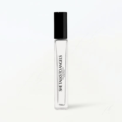 Roll-On Parfum Oil 10mL Bottle, She Talks to Angels by The First Burn Fine Fragance Co.