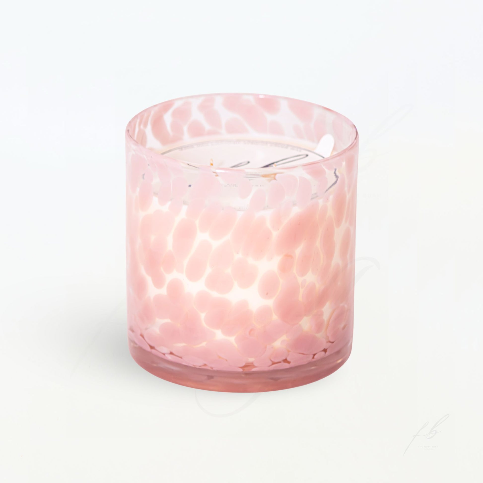 Blush Pink Candle, 15 Oz - The First Burn