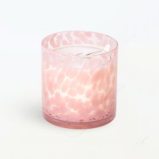 Blush Pink Candle, 15 Oz - The First Burn