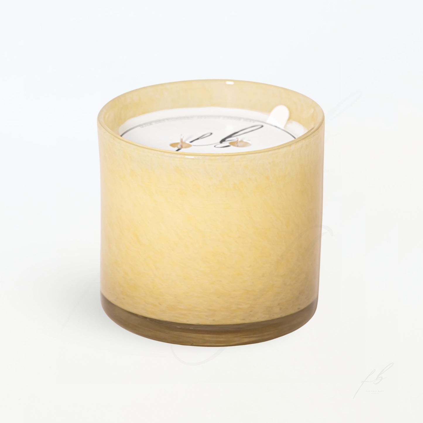 Butter Yellow Candle, 15 Oz - The First Burn