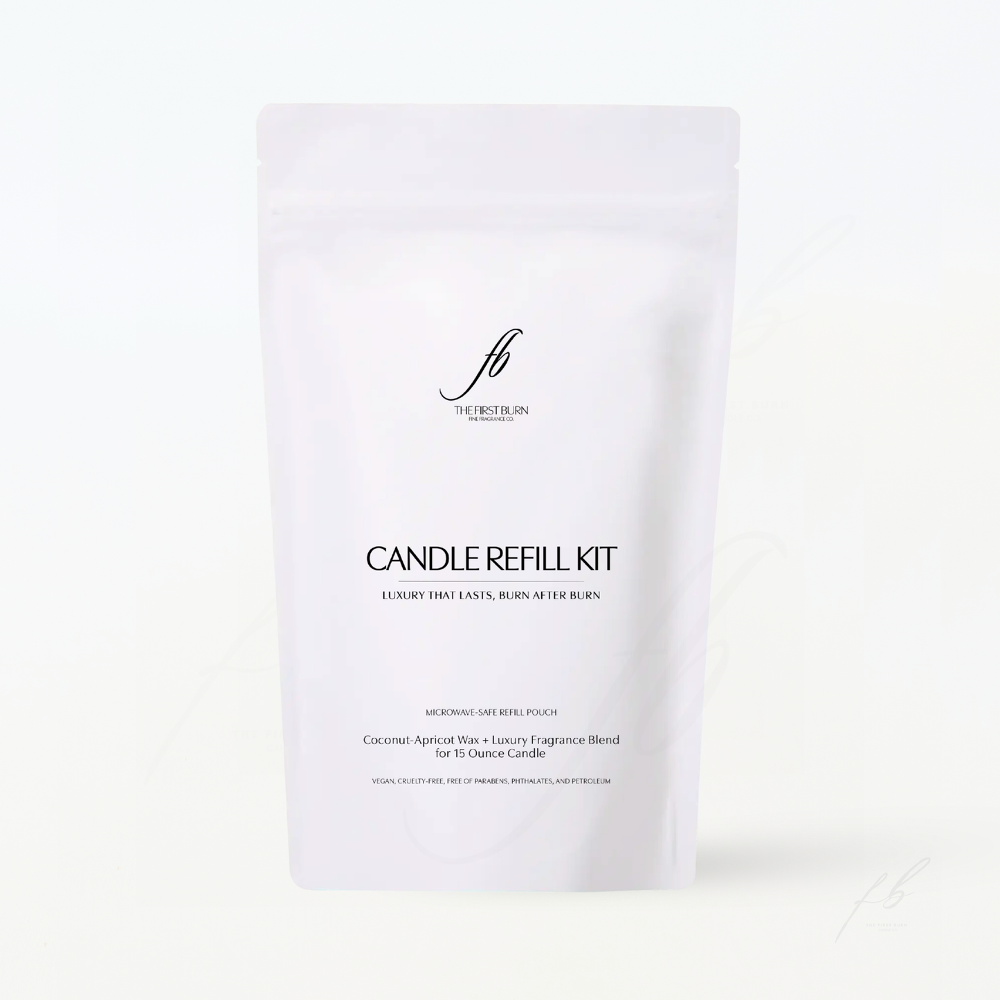 Candle Refill Kit, 15 Oz - The First Burn