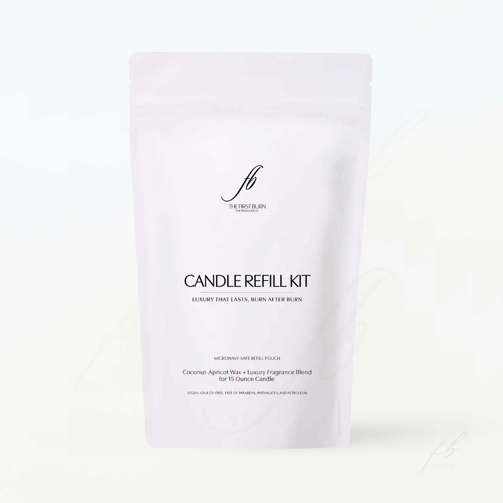 Candle Refill Kit, 15 Oz - The First Burn