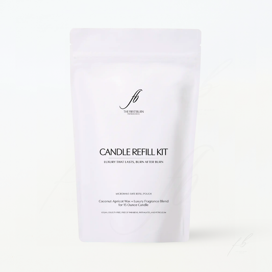 Candle Refill Kit, 15 Oz - The First Burn
