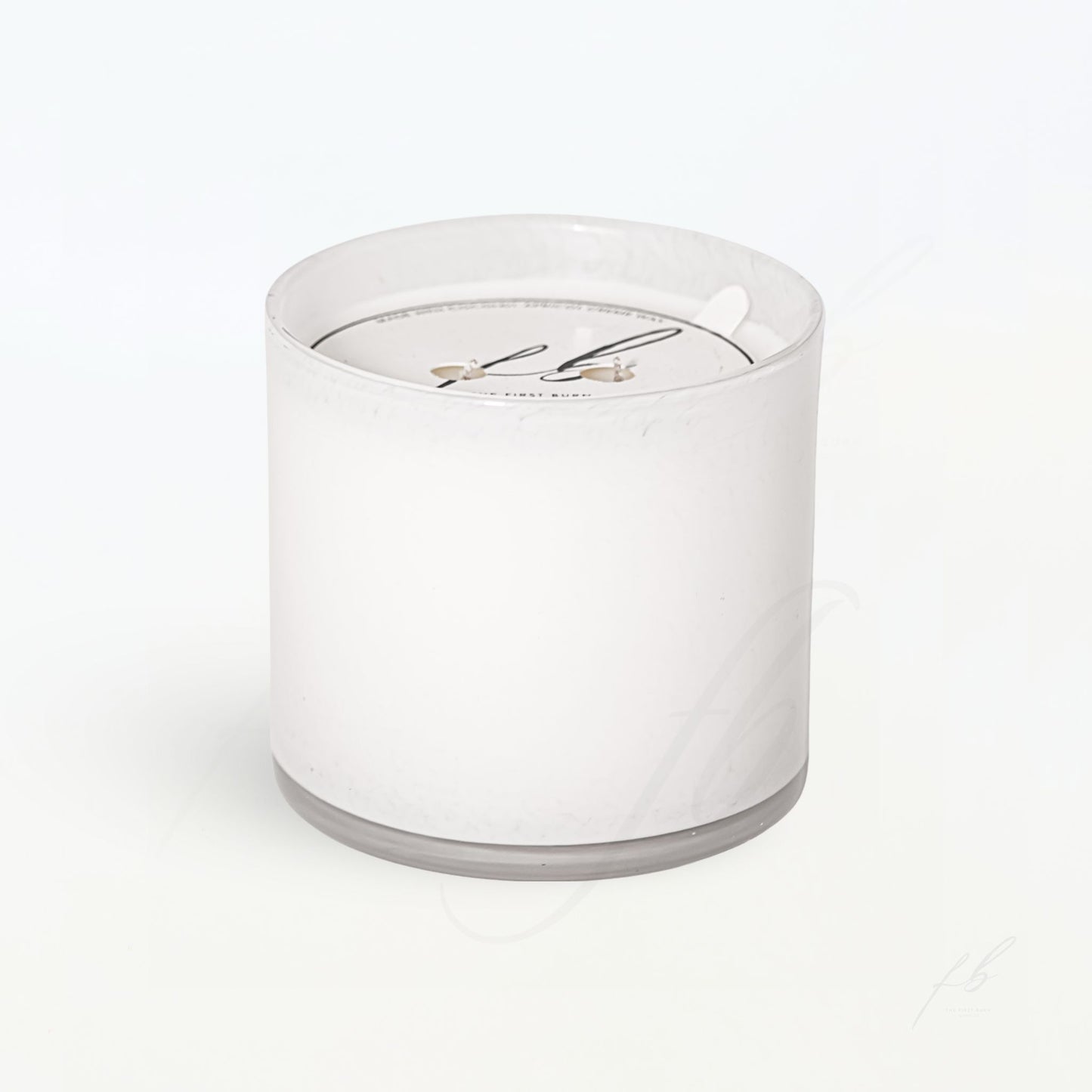 Classic White Candle, 15 Oz - The First Burn