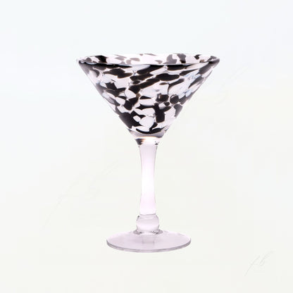 Dalmatian Martini Glass - The First Burn