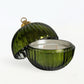 Green Ornament Candle Open, 7 Oz - The First Burn