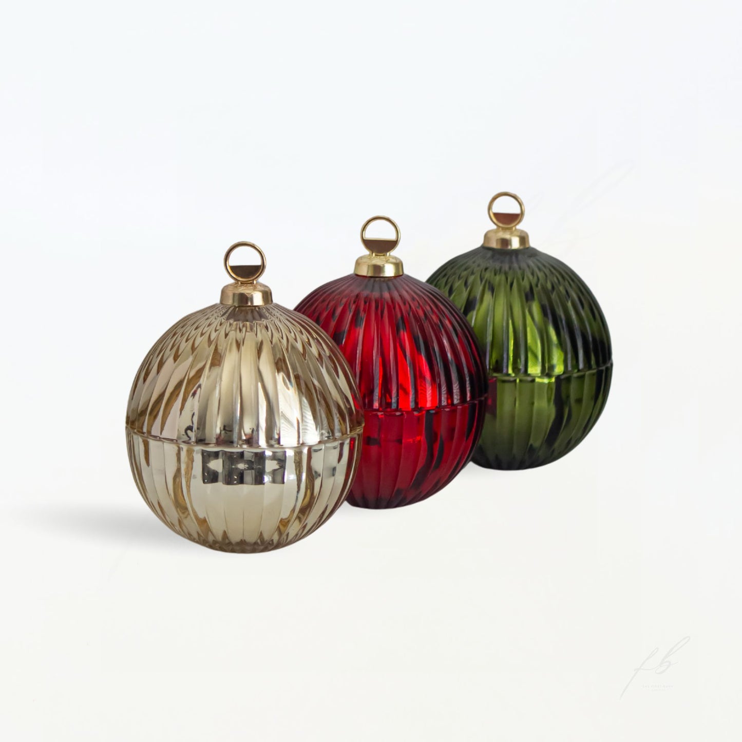 Mini Ornaments Candles Set - The First Burn