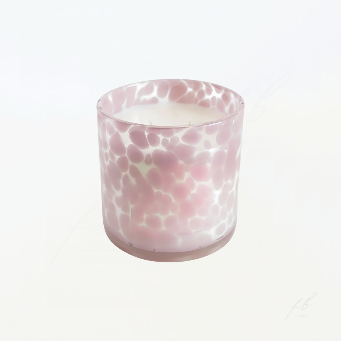 Blush Pink Candle, 15 Oz - The First Burn Candle Co.