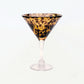 Martini Glass - Leopard - The First Burn Candle Co.