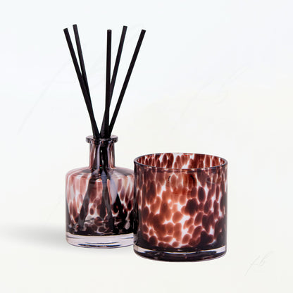 Valentine's Day Deep Plum Diffuser and 15 Oz Candle Gift Set 2026 by The First Burn